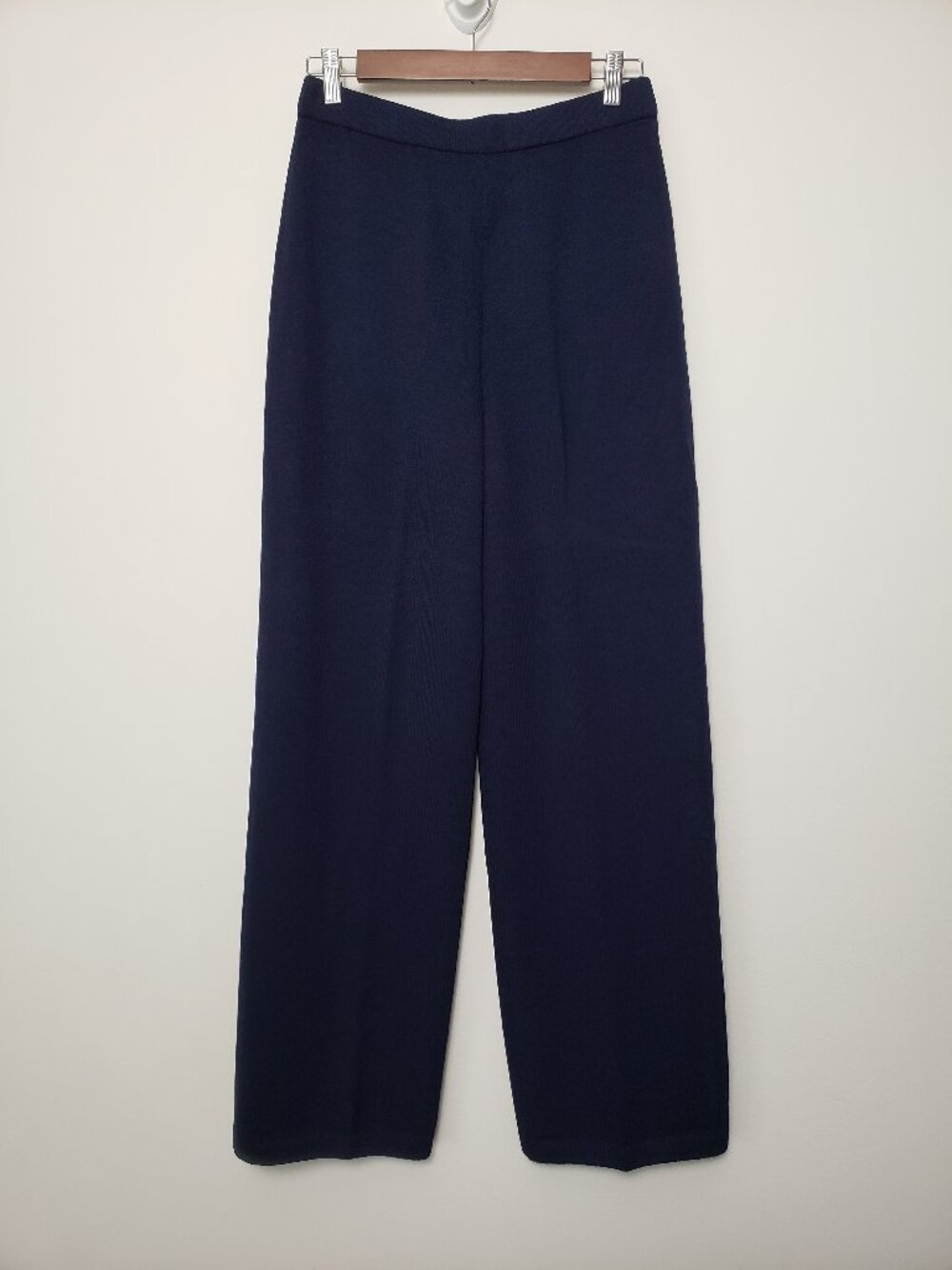 ST. JOHN COLLECTION Size 6 Dark Navy Blue Dress Pants